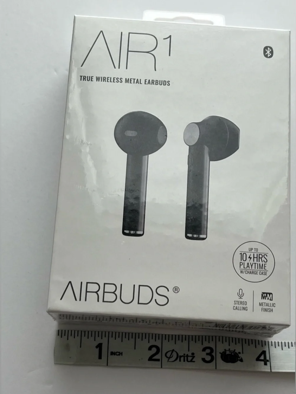 Wireless Bluetooth Earbuds AIR1 Black New Sealed